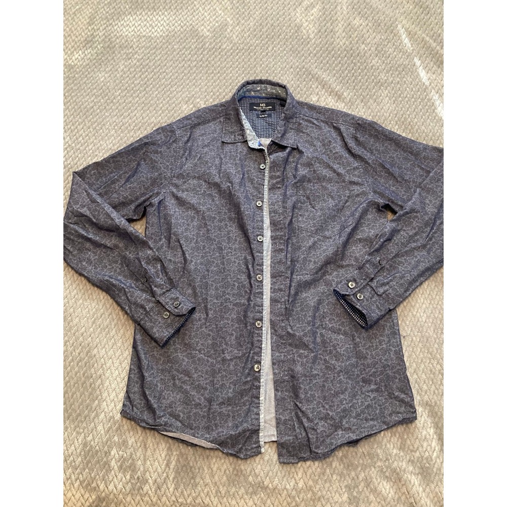Michael Brandon Mens Long Sleeve Button Up Shirt - Size S